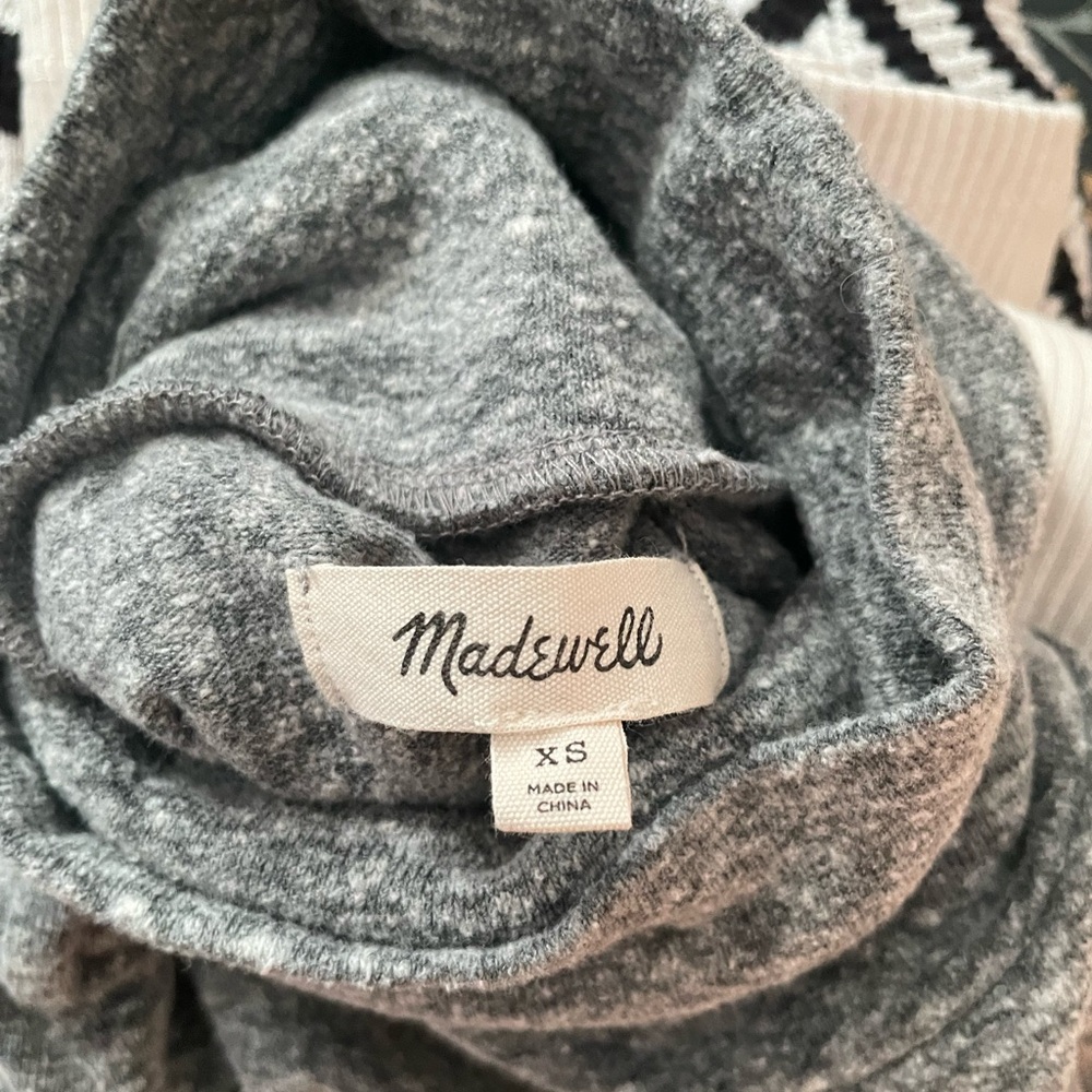 Madewell Gray Turtleneck Bodysuit - Picture 6 of 6
